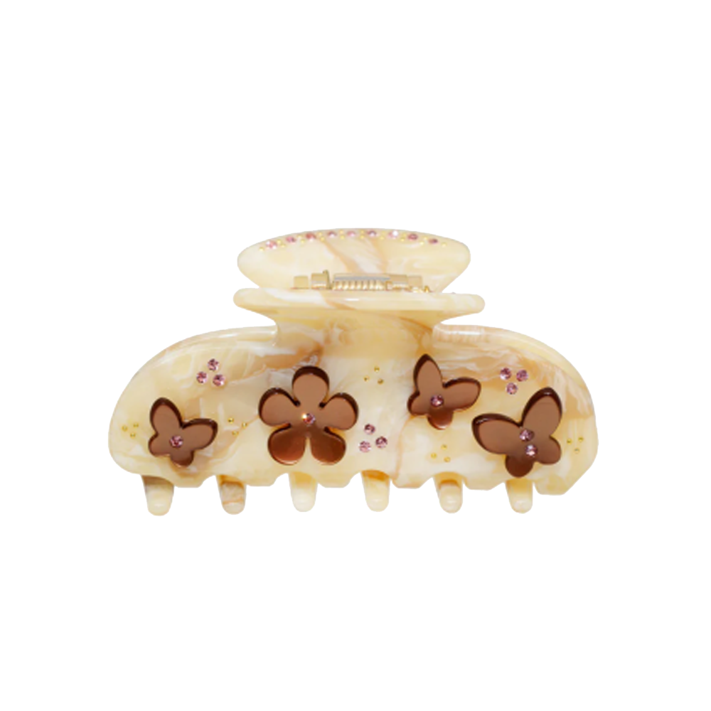 EMI JAY Sweetheart Clip in Cocoa Chantilly Angel Food - Крабик для волосся "Cocoa Chantilly Angel Food" EMI JAY Sweetheart Clip in Cocoa Chantilly Angel Food - Крабик для волосся "Cocoa Chantilly Angel Food"